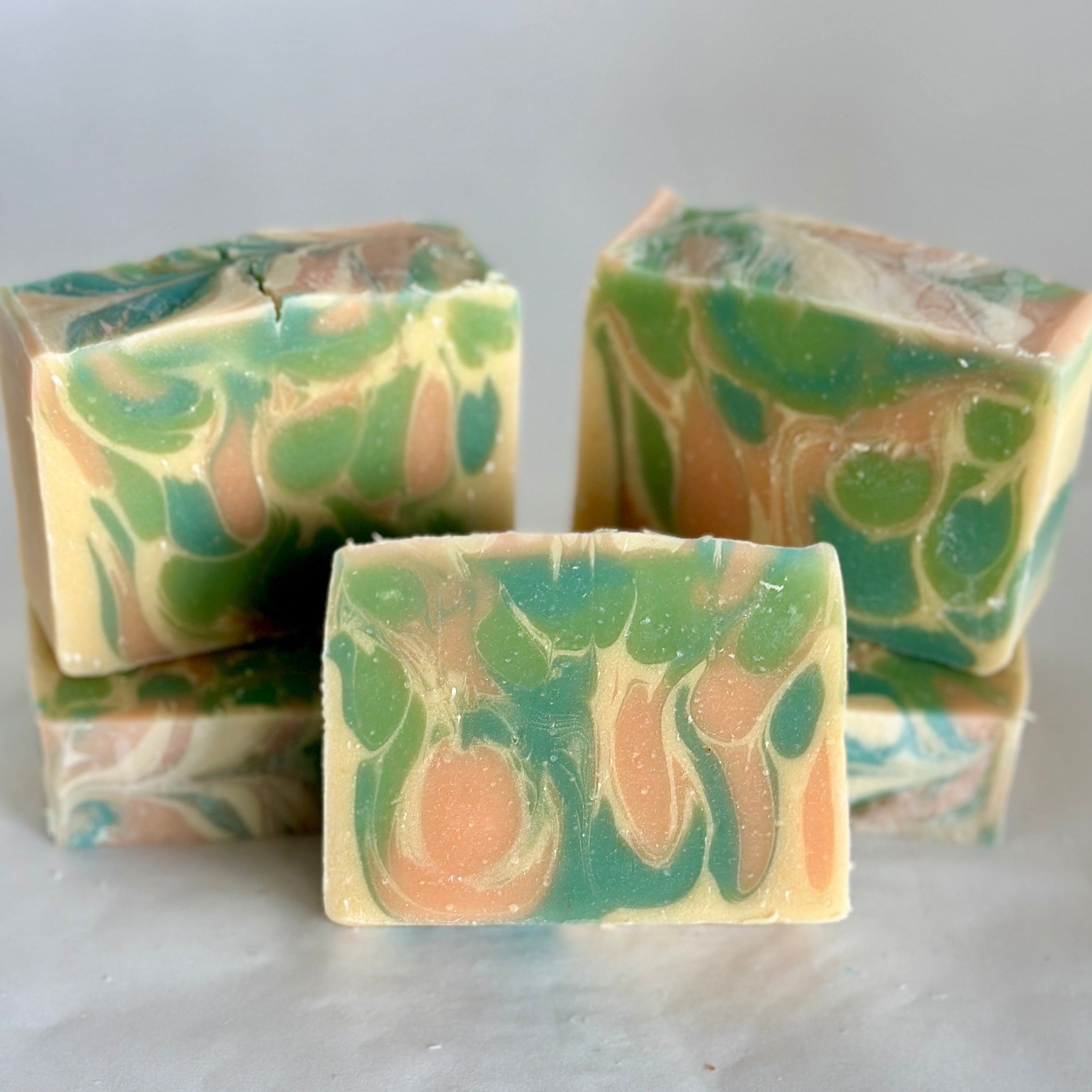 Floral Drift Goat Milk Soap With Rosemary Lavender Aromas - Rosetta Creative Boutique